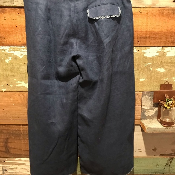Linen NWT Toreader Gaucho - Picture 5 of 7